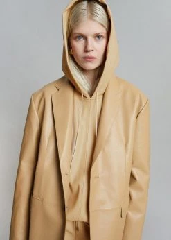 The Frankie Shop Olympia Blazer - Butter CLOTHING