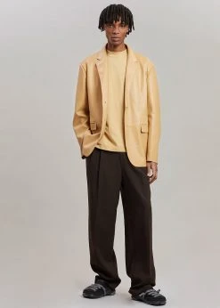 The Frankie Shop Olympia Blazer - Butter CLOTHING