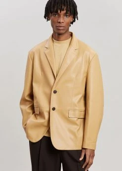 The Frankie Shop Olympia Blazer - Butter CLOTHING