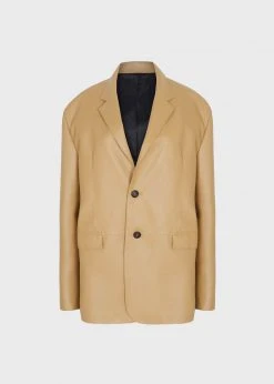 The Frankie Shop Olympia Blazer - Butter CLOTHING