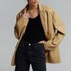 The Frankie Shop Olympia Blazer - Butter CLOTHING