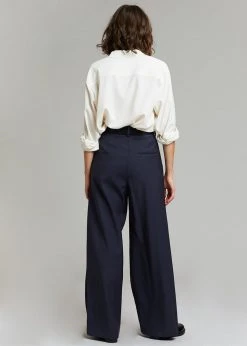 The Frankie Shop Opal Blouse - Cream CLOTHING