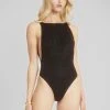 Oseree CLOTHING Oséree Lumière Body Swimsuit - Black
