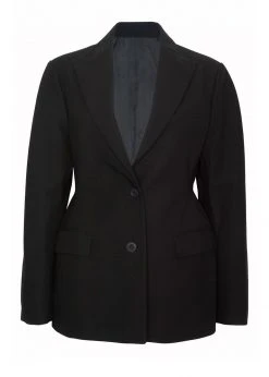 The Frankie Shop Colette Hourglass Blazer - Black CLOTHING