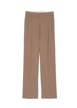 The Frankie Shop CLOTHING Pernille Boy Pants - Brown