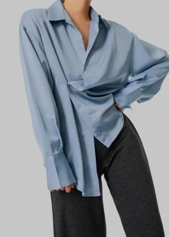 Paper Moon CLOTHING Pilvi Blouse - Sky