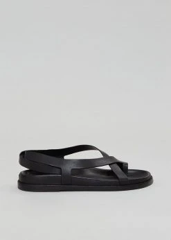 Porte & Paire X TFS Cross Sandal - Black SHOES 16 Porte & Paire X TFS Cross Sandal - Black SHOES