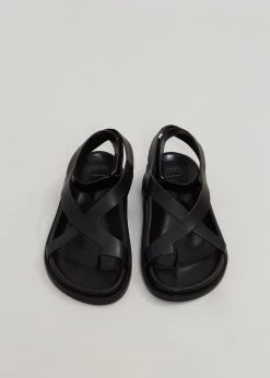 Porte & Paire X TFS Cross Sandal - Black SHOES 14 Porte & Paire X TFS Cross Sandal - Black SHOES