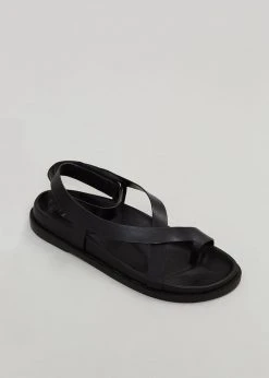 Porte & Paire X TFS Cross Sandal - Black SHOES 12 Porte & Paire X TFS Cross Sandal - Black SHOES
