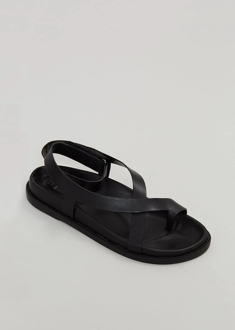 Porte & Paire X TFS Cross Sandal - Black SHOES 4 Porte & Paire X TFS Cross Sandal - Black SHOES