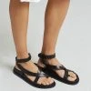 Porte & Paire X TFS Cross Sandal - Black SHOES