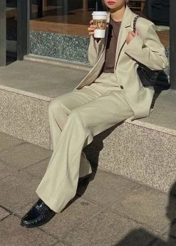 Ouppt Powana Pants - Beige 28 Ouppt Powana Pants - Beige