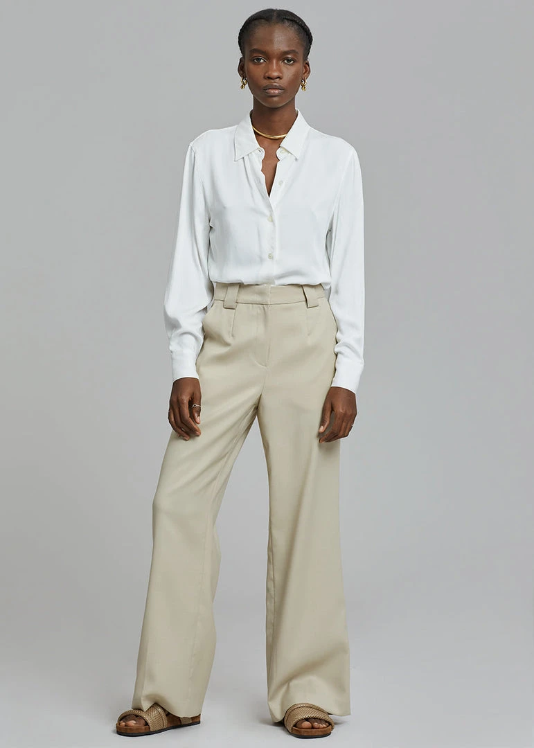 Ouppt Powana Pants - Beige 1 Ouppt Powana Pants - Beige