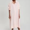 Agit Rama Shirt Dress - Pink Stripe CLOTHING