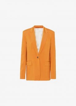 REMAIN Balgin Blazer - Tomato CLOTHING