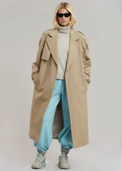 Blossom CLOTHING Rhodes Trench Coat - Natural