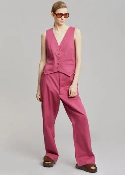 CLOTHING Rika Studios Rowan Pants - Dusty Strawberry