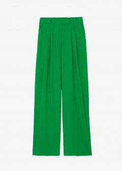 The Frankie Shop CLOTHING Rina Trousers - Kelly Green 15 The Frankie Shop CLOTHING Rina Trousers - Kelly Green