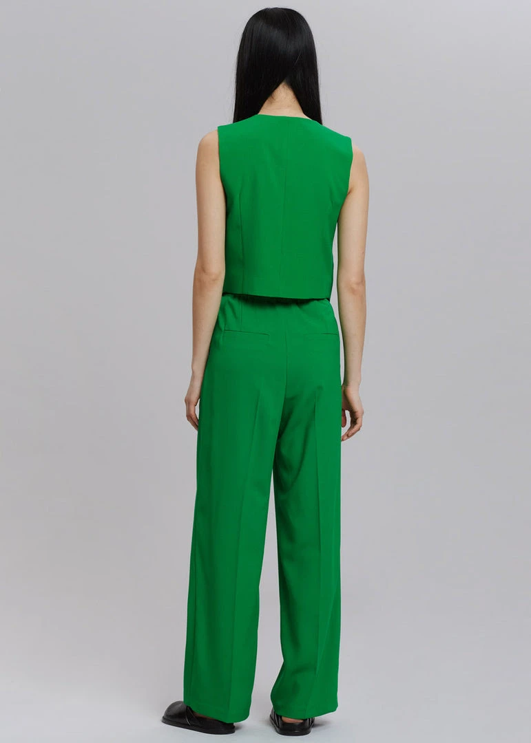 The Frankie Shop CLOTHING Rina Trousers - Kelly Green 7 The Frankie Shop CLOTHING Rina Trousers - Kelly Green