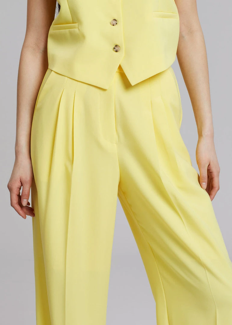 The Frankie Shop Rina Trousers - Blazing Yellow CLOTHING 4 The Frankie Shop Rina Trousers - Blazing Yellow CLOTHING