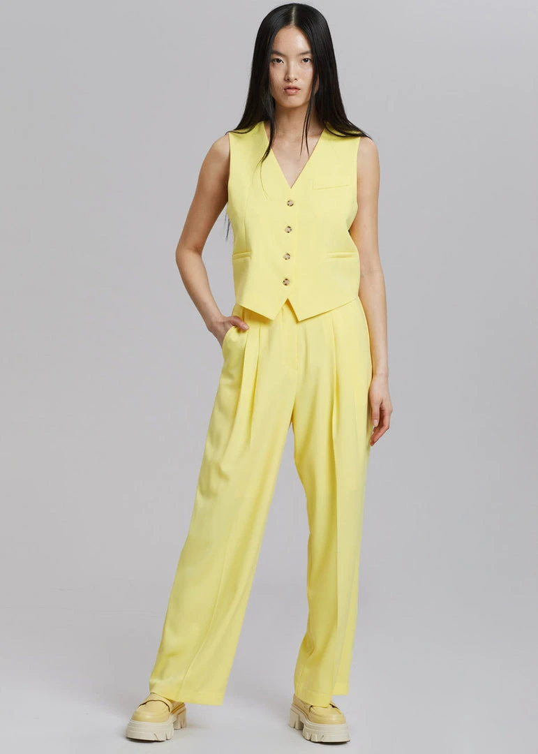 The Frankie Shop Rina Trousers - Blazing Yellow CLOTHING 7 The Frankie Shop Rina Trousers - Blazing Yellow CLOTHING