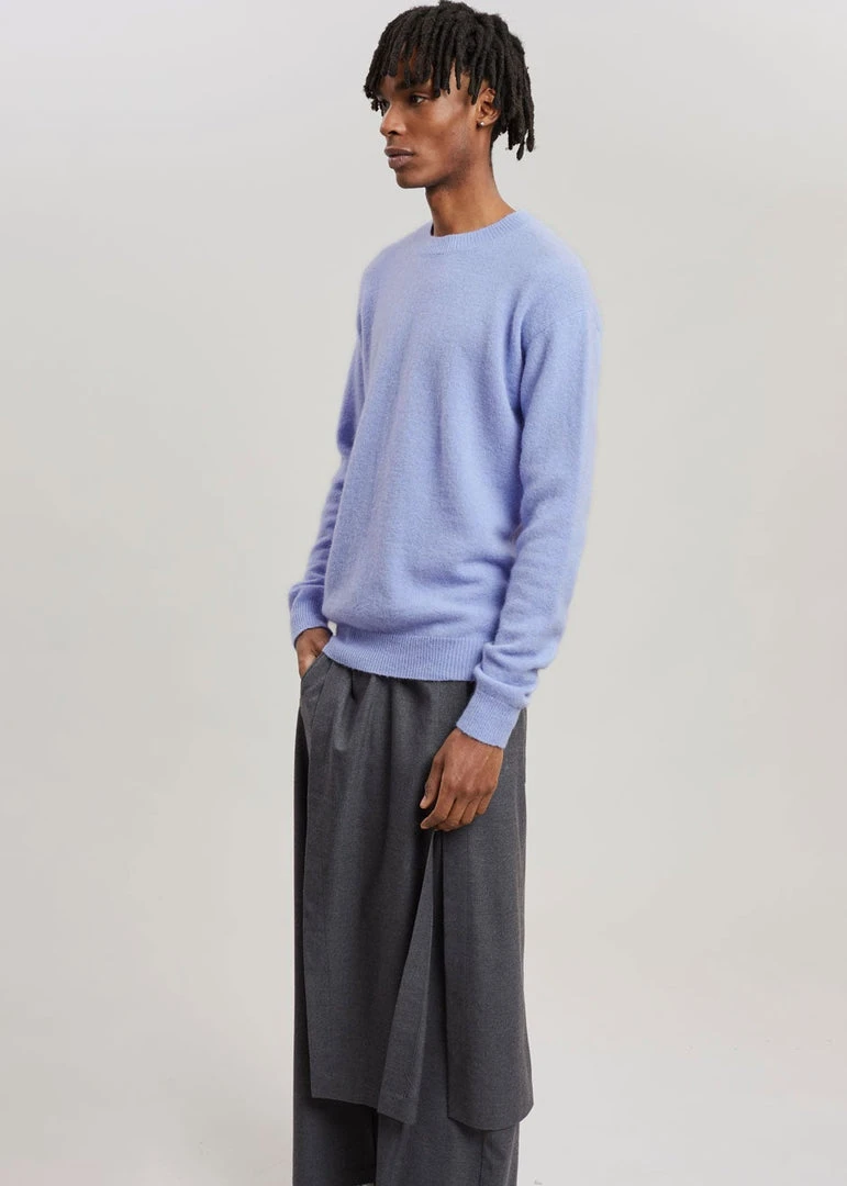 Men Róhe Allen Sweater - Lavender 4 Men Róhe Allen Sweater - Lavender