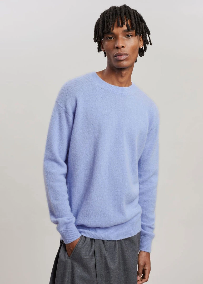 Men Róhe Allen Sweater - Lavender 1 Men Róhe Allen Sweater - Lavender