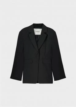 Róhe Ati Blazer - Noir CLOTHING 25 Róhe Ati Blazer - Noir CLOTHING
