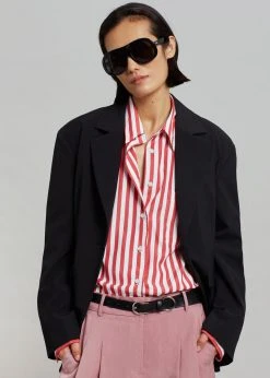 Róhe Ati Blazer - Noir CLOTHING 19 Róhe Ati Blazer - Noir CLOTHING