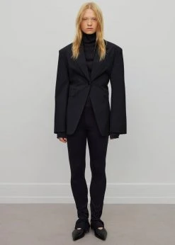 Róhe Ati Blazer - Noir CLOTHING 20 Róhe Ati Blazer - Noir CLOTHING