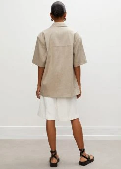 Men Róhe Eli Unisex Shirt - Beige