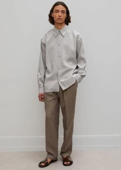 Róhe Gintare Unisex Blouse - Light Grey