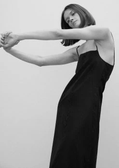 Róhe Indy Dress - Noir