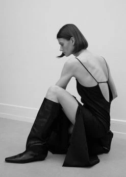 Róhe Indy Dress - Noir