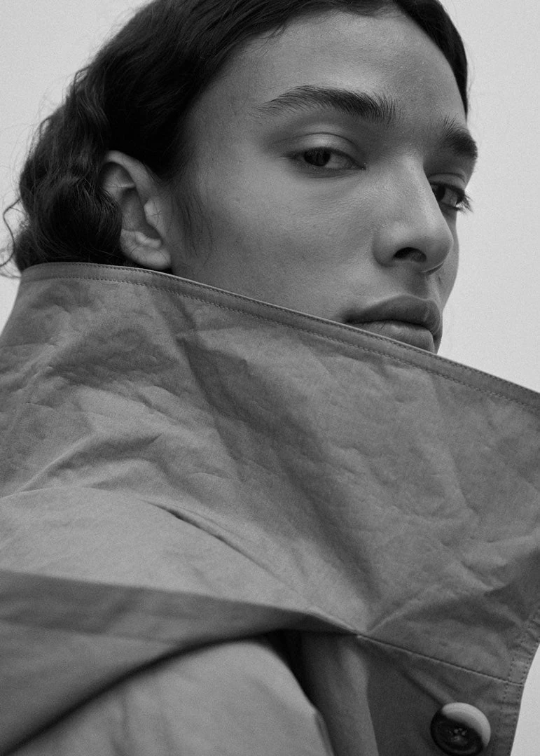 Róhe Sil Unisex Coat - Mocha Men 6 Róhe Sil Unisex Coat - Mocha Men