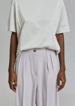 Come And Get CLOTHING Rooni Pleated Pants - Pink