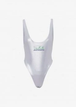 CLOTHING ROTATE Cismione Bathing Suit - Silver