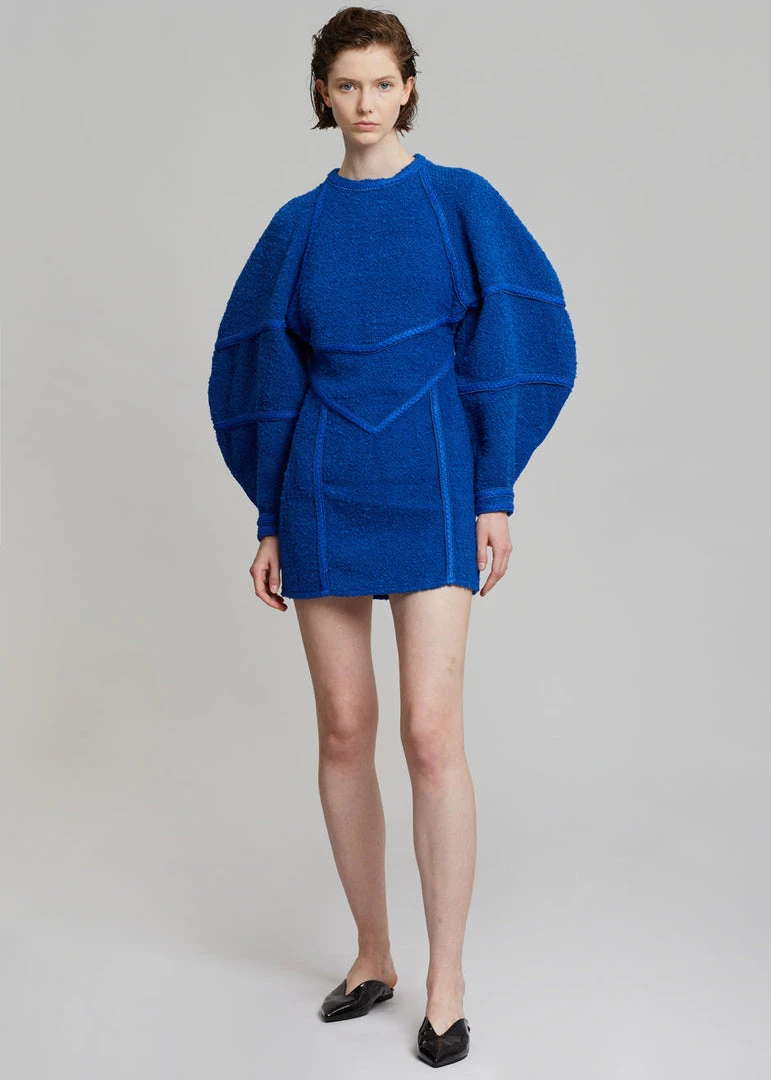 ROTATE Darleena Dress - Blue Tattoo 2 ROTATE Darleena Dress - Blue Tattoo