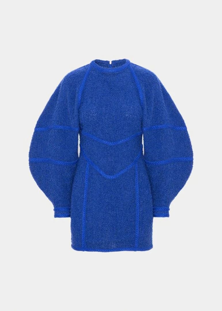 ROTATE Darleena Dress - Blue Tattoo 5 ROTATE Darleena Dress - Blue Tattoo