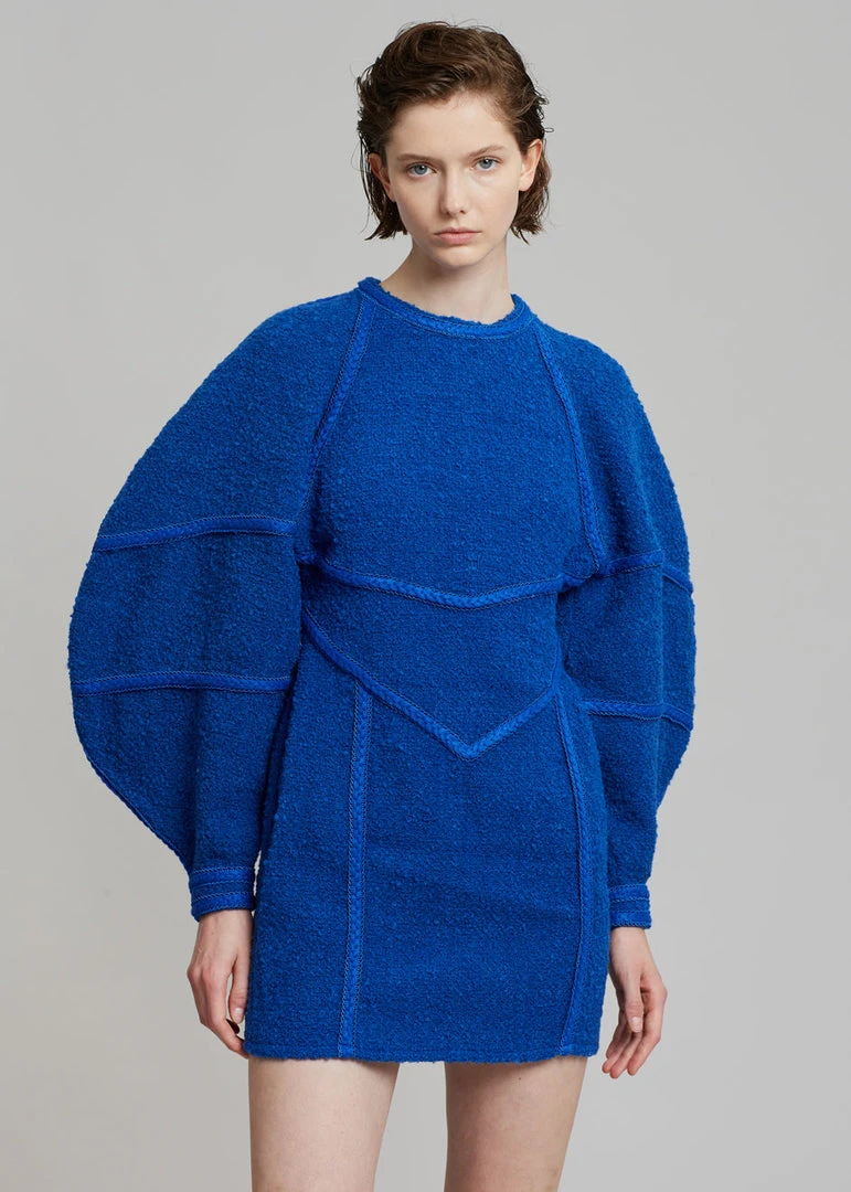 ROTATE Darleena Dress - Blue Tattoo 3 ROTATE Darleena Dress - Blue Tattoo