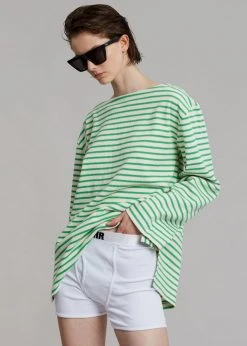 The Frankie Shop ROTATE Randi Shorts - Bright White CLOTHING