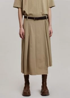 Another J Ruthe Midi Skirt - Sand 18 Another J Ruthe Midi Skirt - Sand