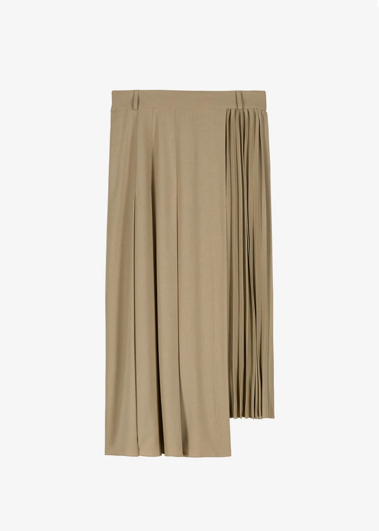 Another J Ruthe Midi Skirt - Sand 11 Another J Ruthe Midi Skirt - Sand