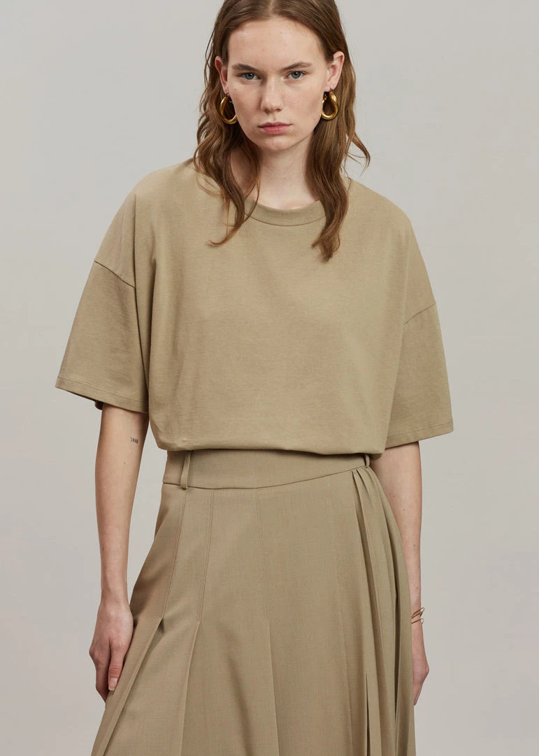 Another J Ruthe Midi Skirt - Sand 10 Another J Ruthe Midi Skirt - Sand