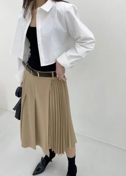 Another J Ruthe Midi Skirt - Sand 16 Another J Ruthe Midi Skirt - Sand