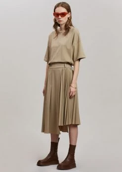 Another J Ruthe Midi Skirt - Sand 17 Another J Ruthe Midi Skirt - Sand