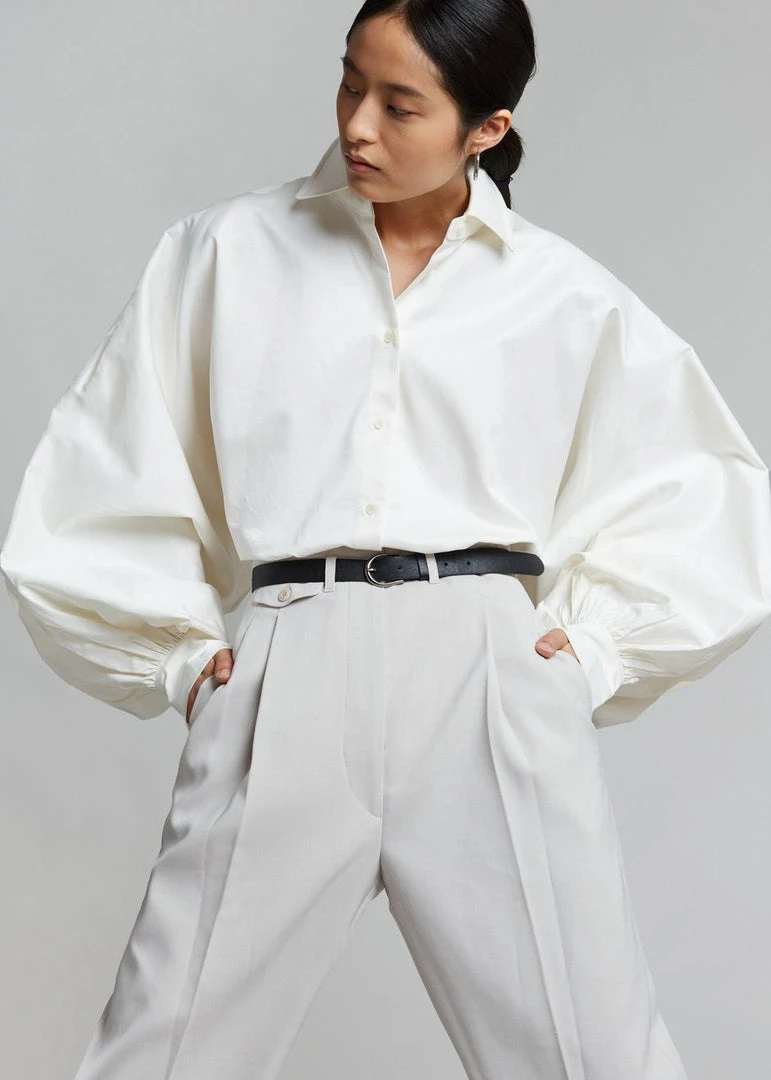 Paper Moon CLOTHING Sabi Blouse - Ivory 1 Paper Moon CLOTHING Sabi Blouse - Ivory