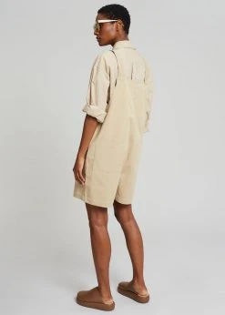 Arc En Ciel Saiah Short Overalls - Beige