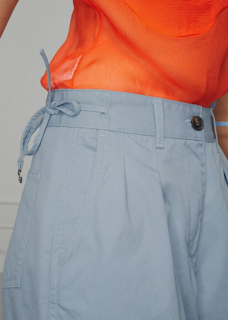 CLOTHING Saks Potts Johan Pants - Dusty Blue 5 CLOTHING Saks Potts Johan Pants - Dusty Blue