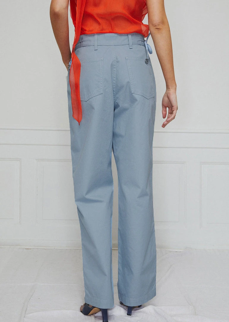 CLOTHING Saks Potts Johan Pants - Dusty Blue 10 CLOTHING Saks Potts Johan Pants - Dusty Blue